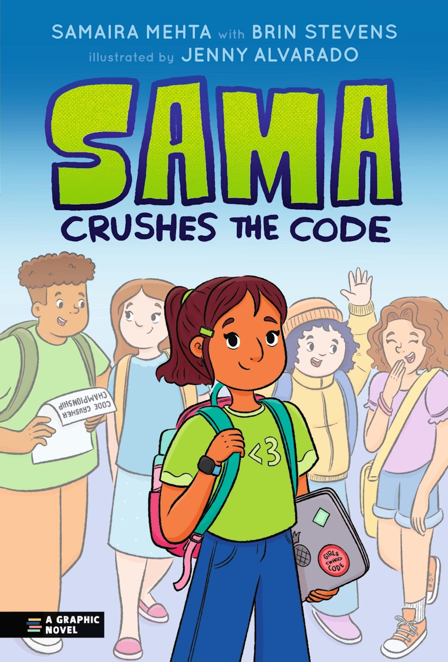 Sama Crushes the Code graphic novel cover